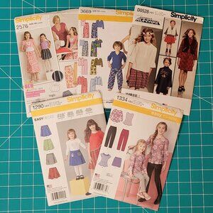Group of 5 Children's patterns